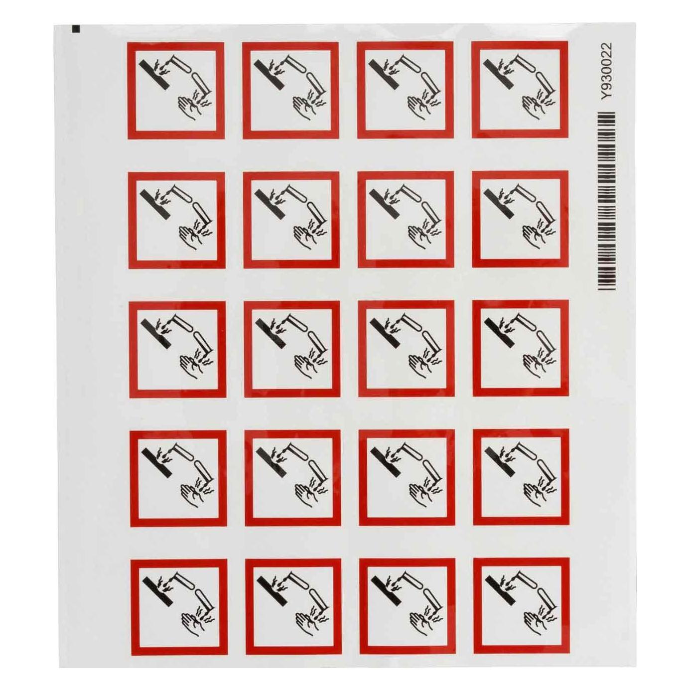 Brady GHS-Piktogramme - Ätzend (PIC 1808-40*40-B7541-CRD)