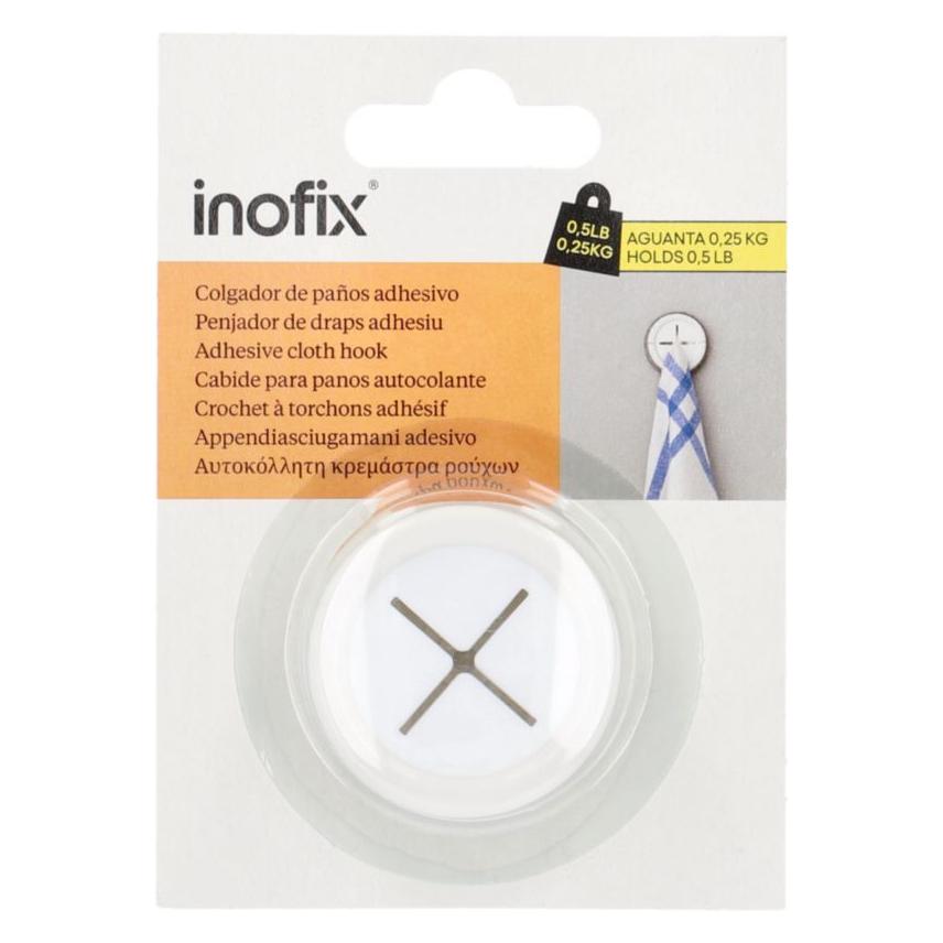 Inofix Klebehaken für Abwaschtücher, weiss (42687563)