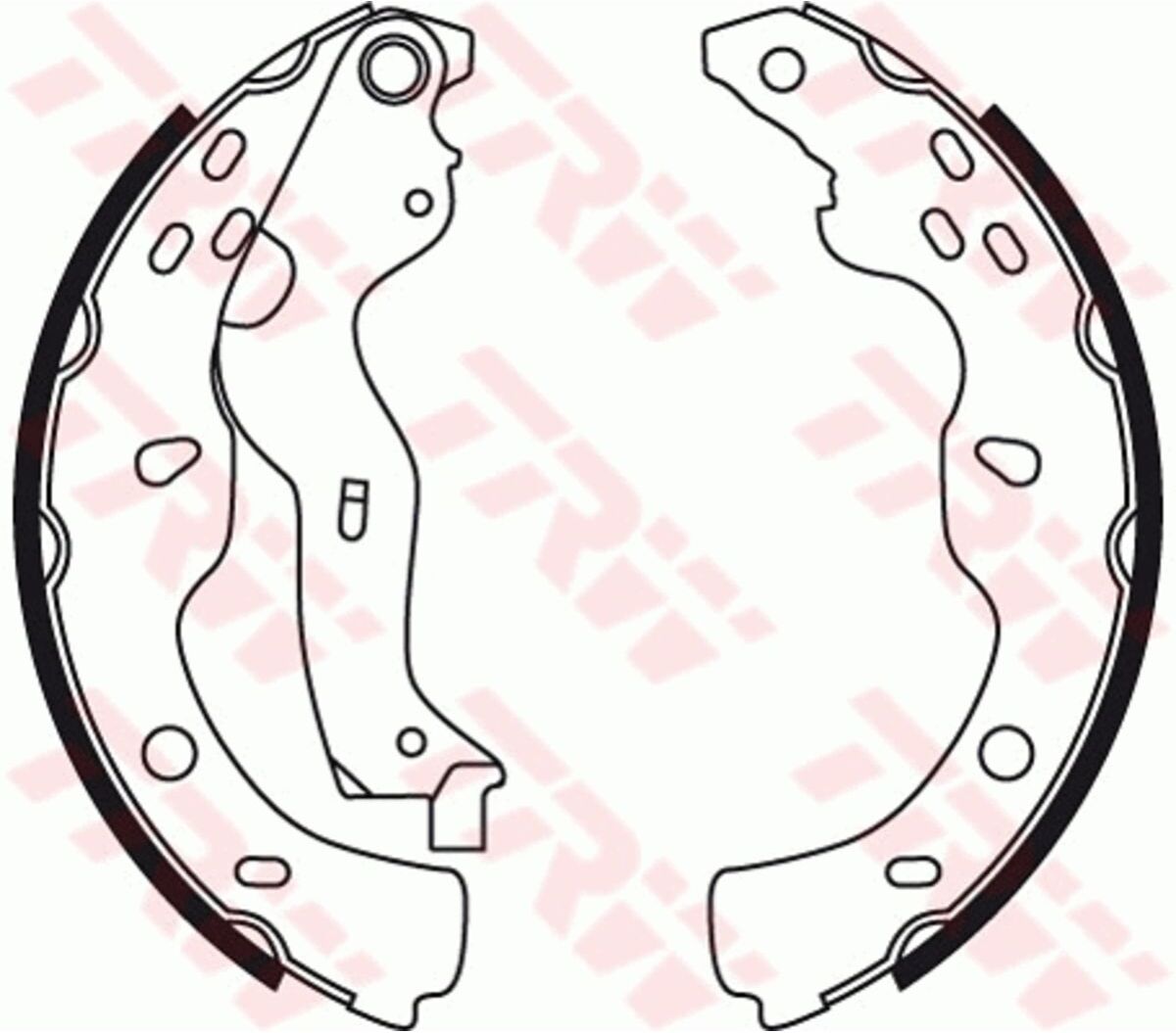 Bremsbacken TRW GS8743