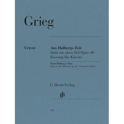 Edvard Grieg - Aus Holbergs Zeit op. 40, Suite im alten Stil -