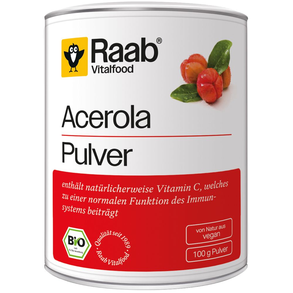 Raab Vitalfood Acerola Pulver Bio 100 g