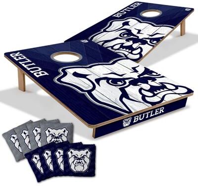 Skip's Garage Butler Bulldogs NCAA Tailgate Cornhole Board Set
