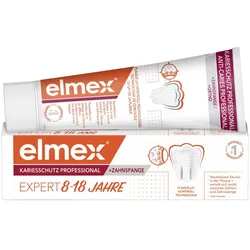 elmex Zahnpasta Kariesschutz Professional + Zahnspange 75 ml Zahnpasta