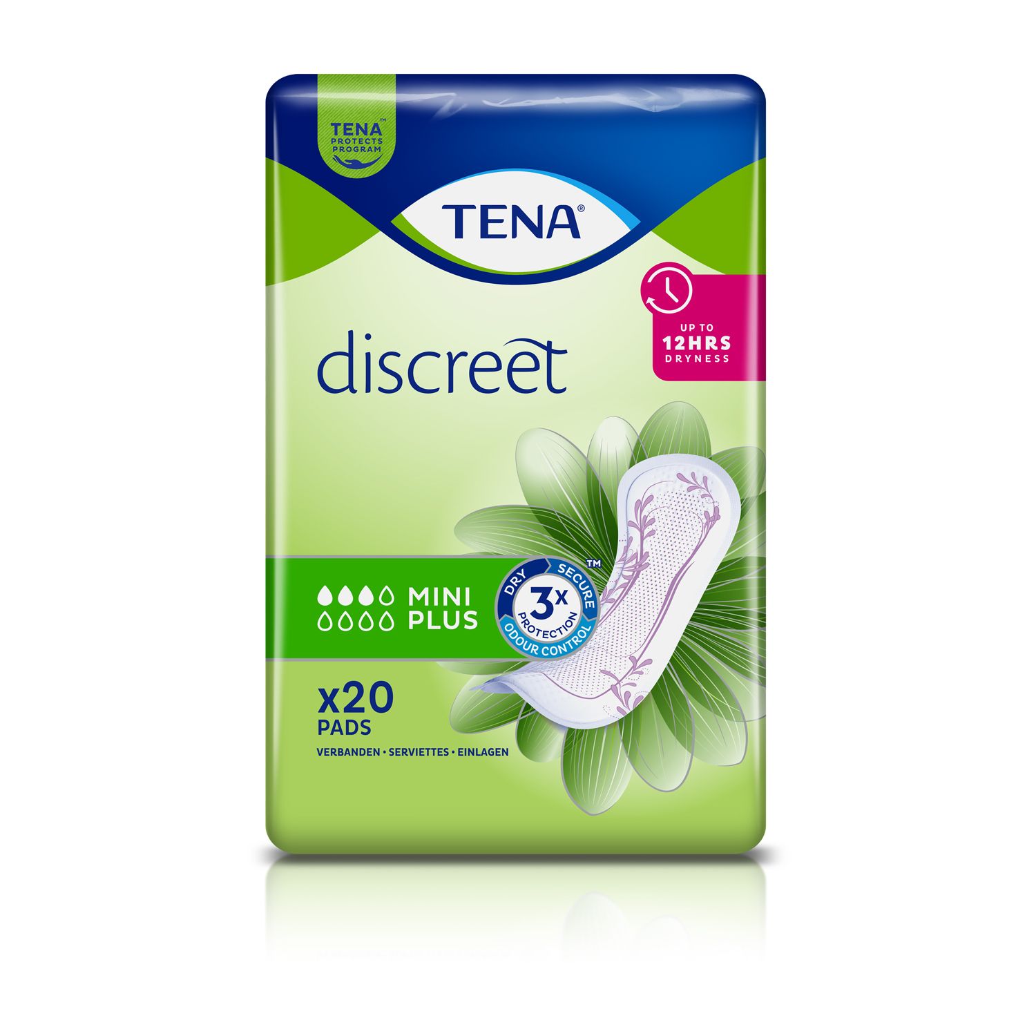 Tena Discreet Inkontinenz Einlagen mini plus 6x20 St