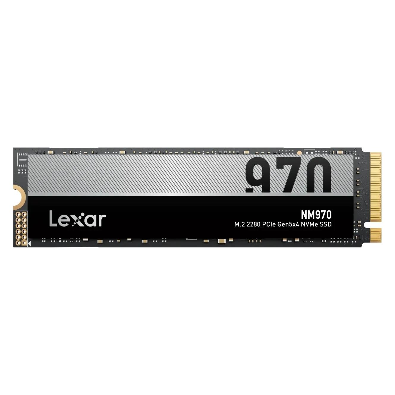 Lexar Solid state drive | 512 GB | NM970 | M.2 | PCIe Gen 5X4 (512 GB, M.2 2280) (LNM970X512G-RNNNG)