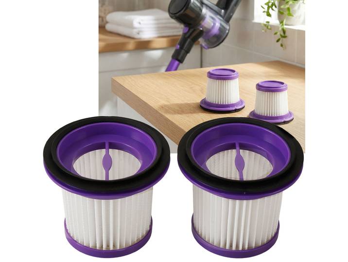 2er-Set HEPA Ersatzfilter für Zyklon Staubsauger CH8303