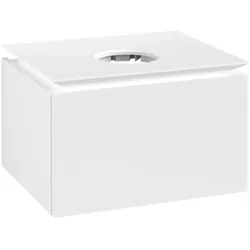 Villeroy & Boch, Waschbeckenunterschrank, Legato Waschtischunterschrank B567, 600x380x500mm, Waschtisch mittig (67 x 38 x 50 cm)