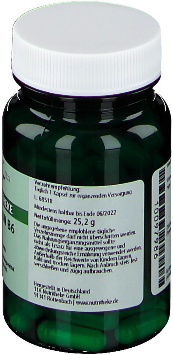Nutritheke Vitamin B6 Kapseln 90 St