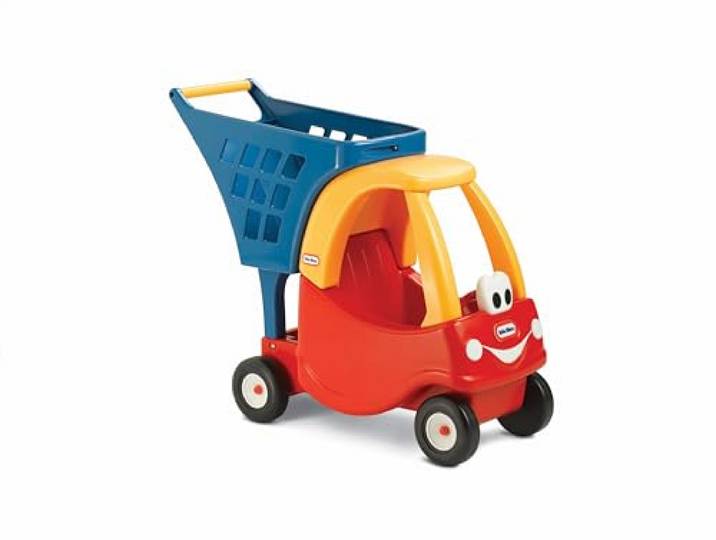 Little Tikes Cozy Coupe Einkaufswagen für Kinder und Jugendliche, große Kapazität, fördert kreatives Spielen, Alter 3-10 Jahre