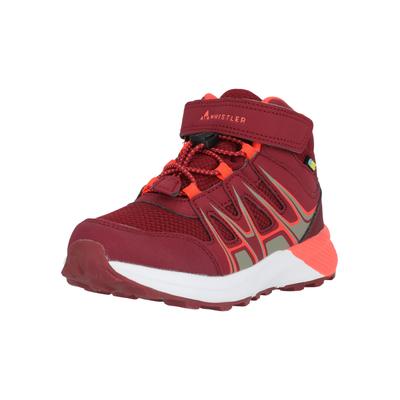 Stiefel WHISTLER "Besta", Mädchen, Gr. 30, rot (dunkelrot), Gummi, Kunstfaser, Lederimitat, Schuhe Stiefel, in wasserfester Qualität