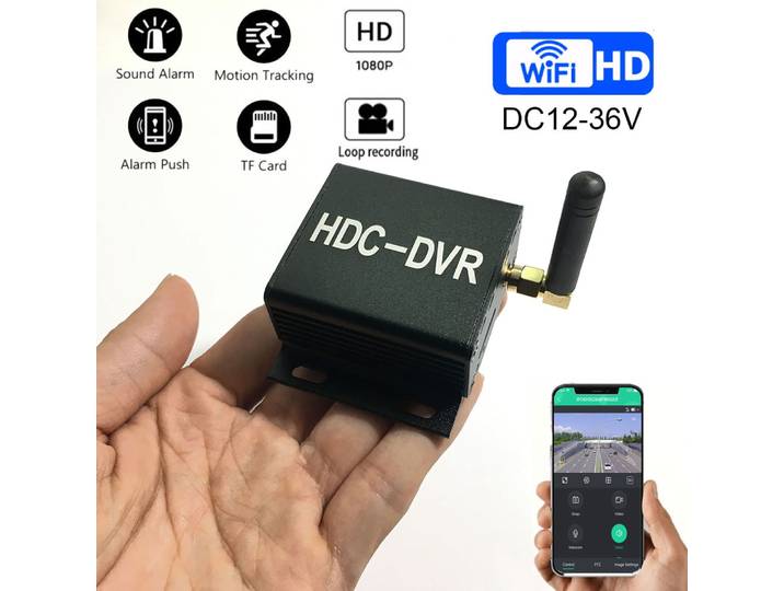 Mini DVR IP Wifi 2.4G, 1080P, détection de mouvement, pour micro caméra, enregistreur sans fil, sécurité domestique, protocole ONVIF, prend en charge le protocole RTS