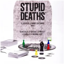 Rocco Giocattoli 21194231 STUPID DEATHS (Italienisch, 2 - 4 Spieler)