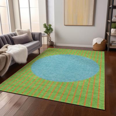 Addison Rugs Machine Washable Indoor/ Outdoor Modern Sunrise Chantille Rug