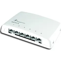 Telegärtner Mini-Verteiler MPD6-HS K Cat.6A, Server Zubehör, Grau