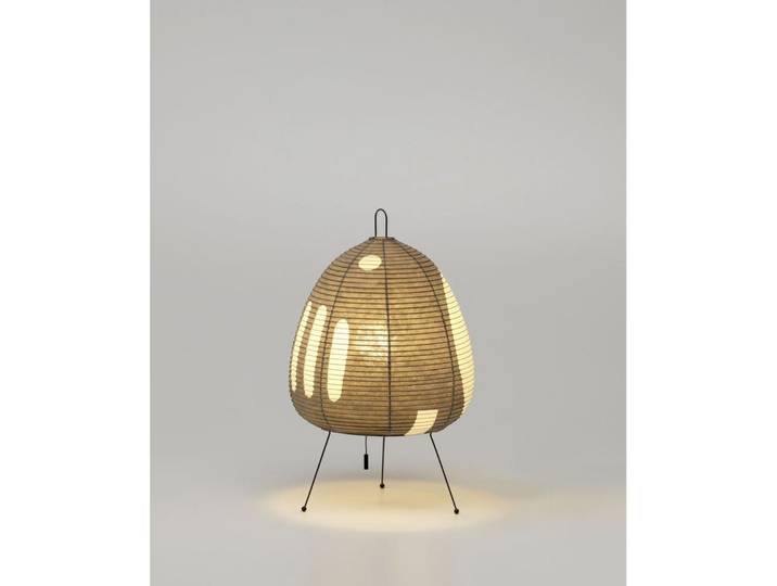 Lampe à poser Akari 1AG, GRAU - Vitra - Salon / séjour - Papier / carton