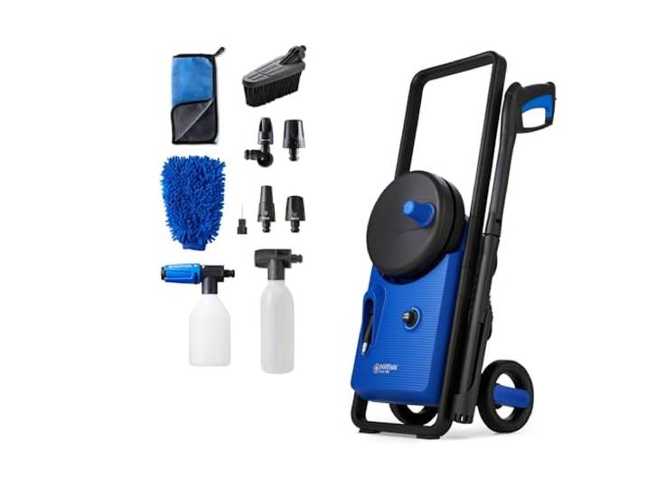Nilfisk Hogedrukreiniger CORE 140-6 POWERCONTROL - PREMIUM CAR WASH (140 bar, metalen pomp, slanglengte 6 m, incl. schuimsproeier) 128471270