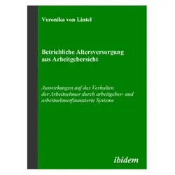Betriebliche Altersversorgung aus Arbeitgebersicht, Fachbücher von Veronika von Lintel