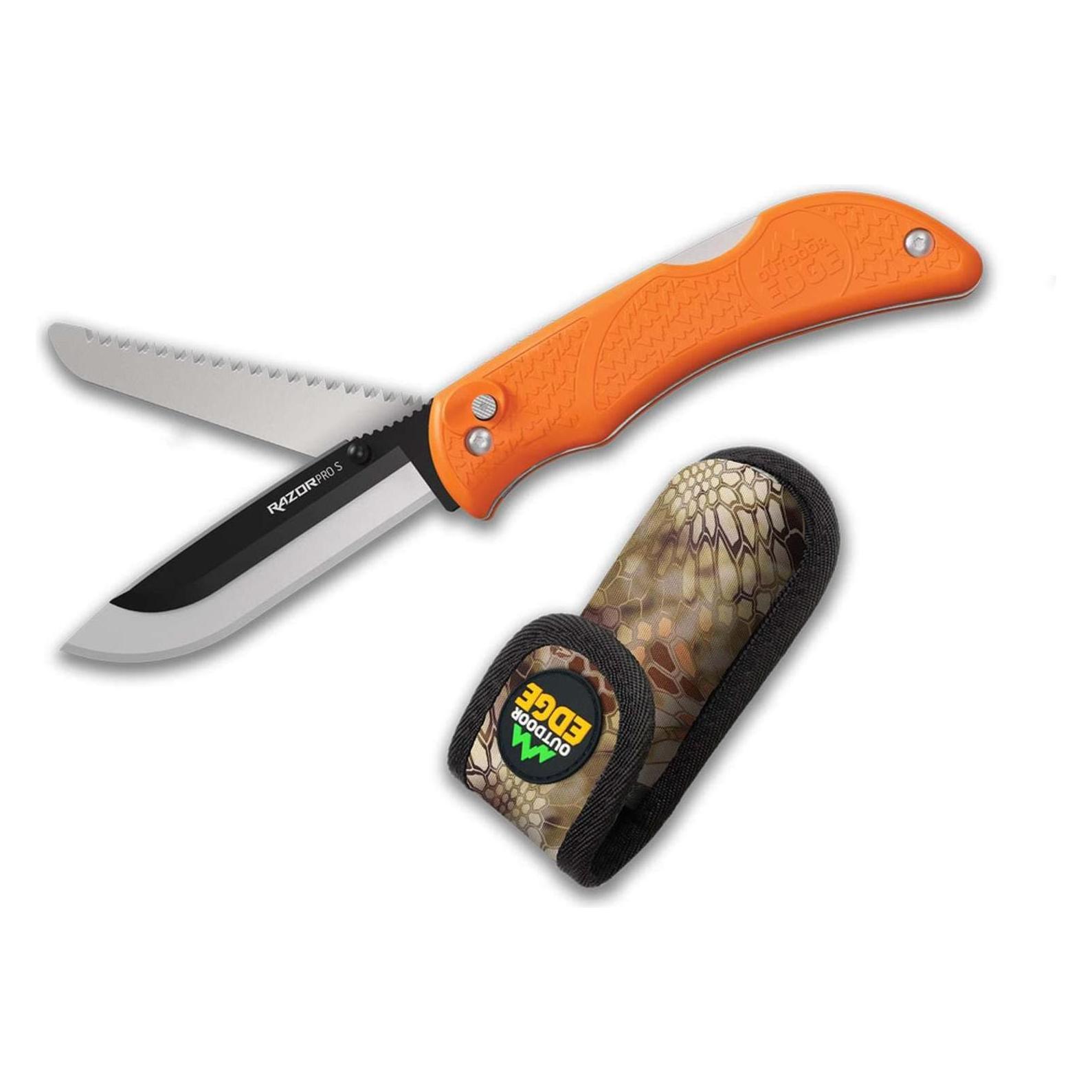 Outdoor Edge RazorPro S 350 Orange Blasenmesser (8.90 cm) (01OE133)