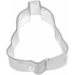 BIRKMANN Ausstechform Glocke, Ausstecher, Plätzchenform, Keks, Plätzchen, Weißblech, 5.5 cm, 100053