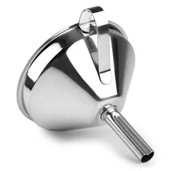 LACOR Trichter mit Filter Stahl 18/10 10 cm 62531