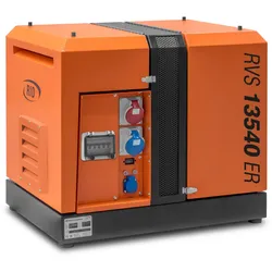 Benzin Stromerzeuger RVS 13540 ER – 13kVA – 3-phasig – schallgedämmt