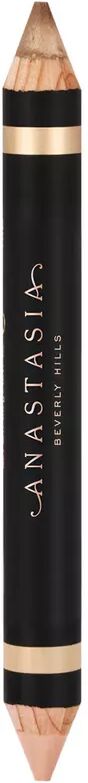 Anastasia Beverly Hills - Highlighting Duo Pencil - Doppelseitiger Augenbrauenstift zum highlighten und definieren, 5 g, Matte Shell/Lace Shimmer