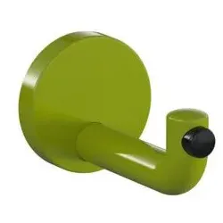 Hewi 477 Wandhaken 477.90.03574 100mm, Türpuffer schwarz, apfelgrün