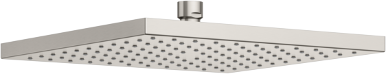 Keuco Kopfbrause 53086050100 Nickel gebürstet, 250 x 250 mm, eckig