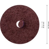 Expert Vlies-Schleifscheibe N477 SCM, Ø 125mm, mittel Bohrung Ø 22mm, für kleine Winkelschleifer