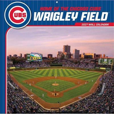 Chicago Cubs Wrigley Field 2027 Wall Calendar