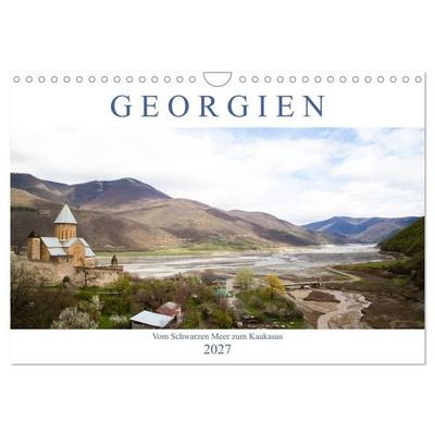 Georgien - Vom Schwarzen Meer zum Kaukasus (Wandkalender 2027 DIN A4 quer), CALVENDO Monatskalender
