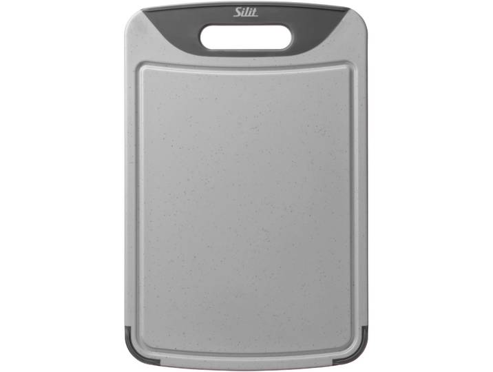 Schneidebrett SILIT Schneidebrett , grau, B:25cm L:38cm, Kunststoff, Schneidebretter, Schneidebrett, Rutschfestes Schneidebrett