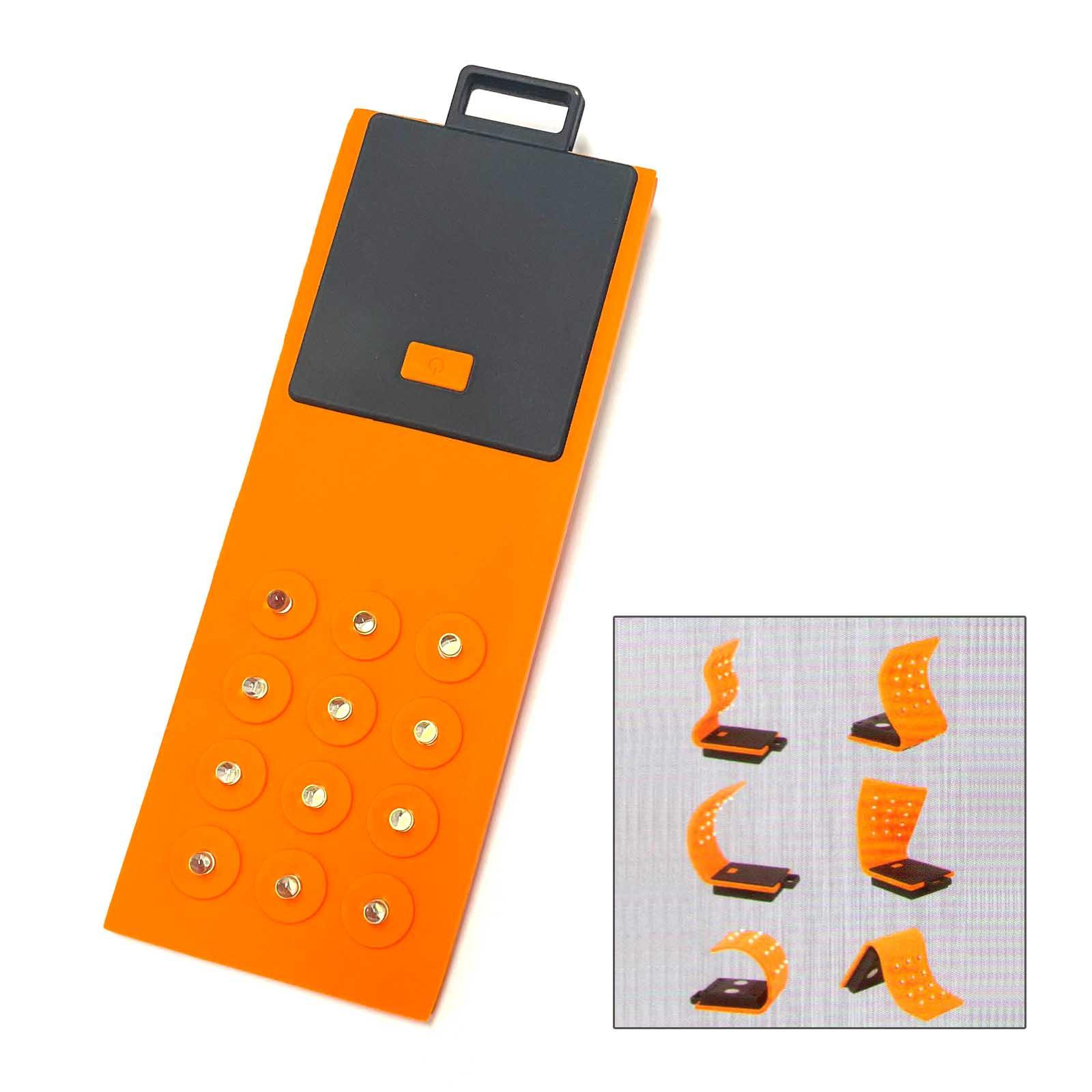 Flexibele siliconen werklamp met 12 LED's en magnetische bevestiging