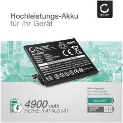 Cellonic Akku für Xiaomi Mi 10T Pro, 5G, Redmi K30s, M2007J3SY, M2007J3SC, Smartphone Akku