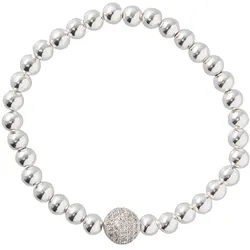 Clayre & Eef Armband Farbe: Silber, Material: Zinn,