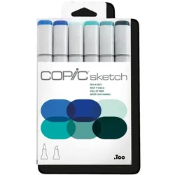 Layoutmarker Copic Sketch 6er Set