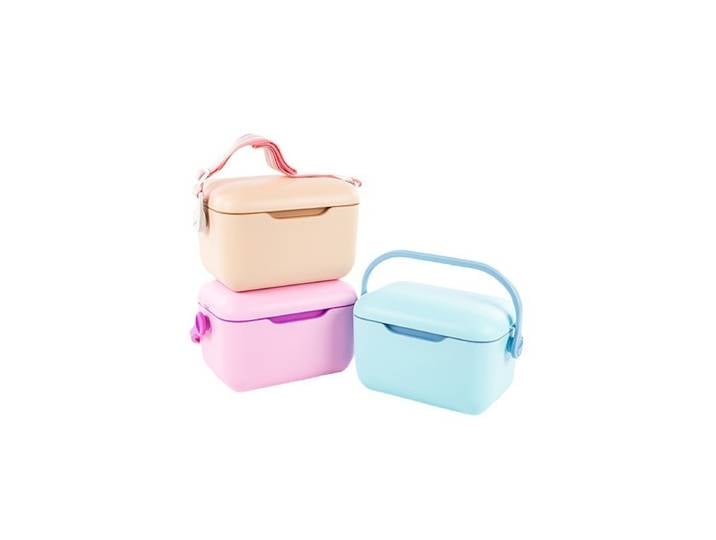 Petite glacière d'extérieur, boîte isotherme portable à poignée