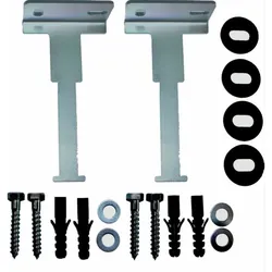 Wolf Wandhalter Set EnEV 2072241 für Verteilerbalken DN25/32