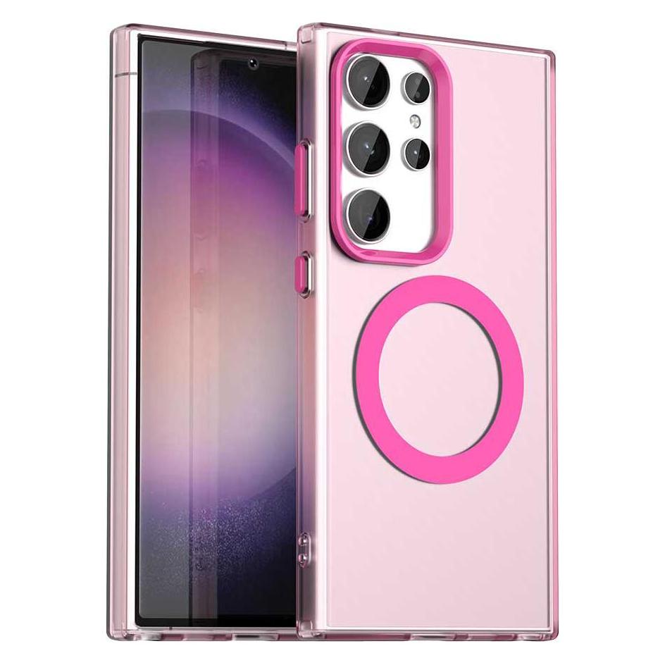 Techsuit - CandyCase MagSafe - Samsung Galaxy S23 Ultra - Pink (Samsung Galaxy S23 Ultra) (59456711)