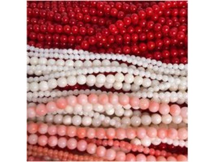 2/3/4/6mm ronde natuurlijke koraal kralen veelkleurige losse spacer kralen voor sieraden maken benodigdheden DIY ketting armband accessoires