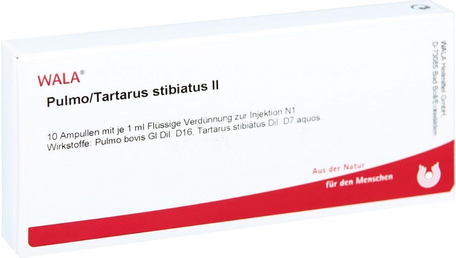 Wala Pulmo/ Tartar. Stib. Ii Ampullen