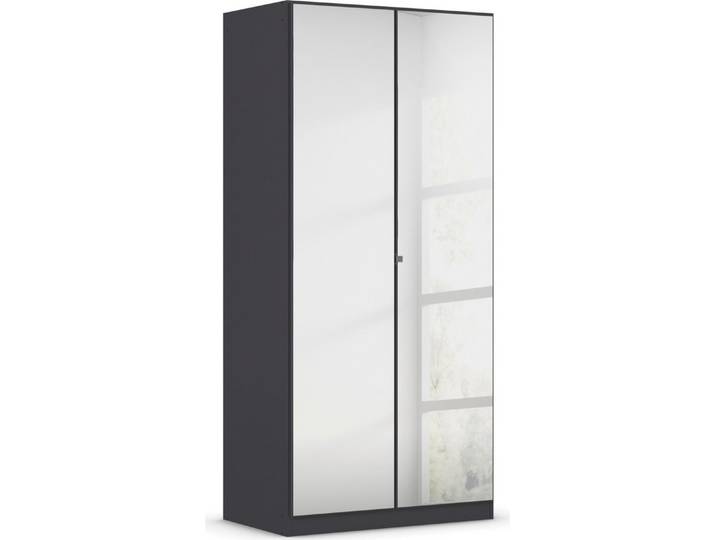 rauch Drehtürenschrank Reflect mit Spiegelfront, inkl. praktischer Inneneinteilung und Stoffboxen-Set