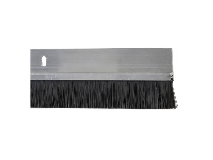 DiHa RoKa Bürstendichtung Außen mit Aluschiene 1000 x 23 mm für
