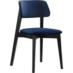 WOHNZIMMER STUHL KT63/C, Holzfarbe: Schwarz