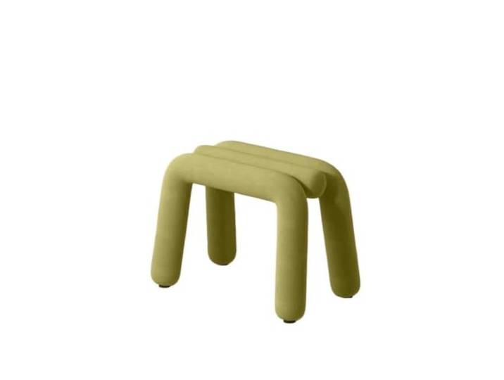 Schminkhocker Schminkhocker, Schminkstühle Veranda-Schuhwechsel-Schlafzimmer-Wohnzimmer-Freizeithocker in unregelmäßiger Streifenform(Grass green)