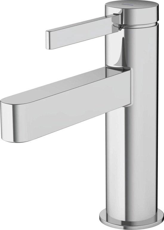 Chrom-Toilettenarmatur ohne Ablaufgarnitur