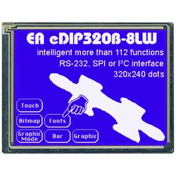 Display Elektronik Grafik-Display Weiß 320 x 240 Pixel (B x H x T) 137.80 x 105.30 x 10.1 mm EAEDIP320B-8LW