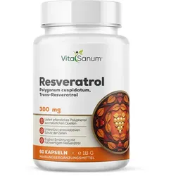 VitaSanum® - Resveratrol (Polygonum cuspidatum) 300 mg – 1 Kapsel Tagesportion