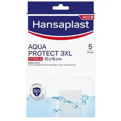 HANSAPLAST Aqua Protect Wundverb.steril 10x15 cm