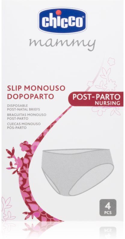 Chicco Mammy Disposable Post-Natal Briefs culottes post-partum taille 4 (38) 4 pcs